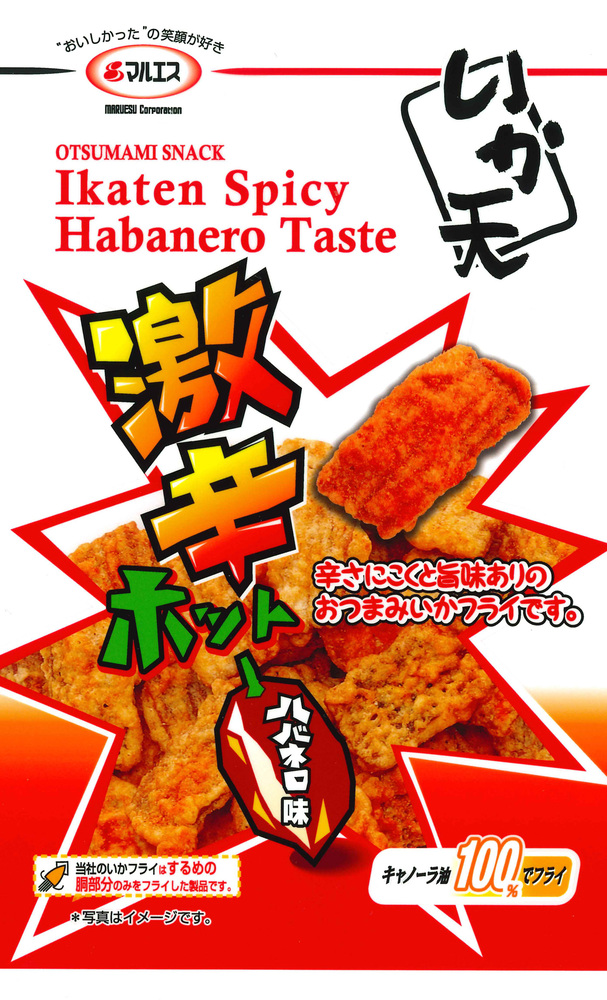 Maruesu Squid Chips (Spicy - Level 3)のイメージ